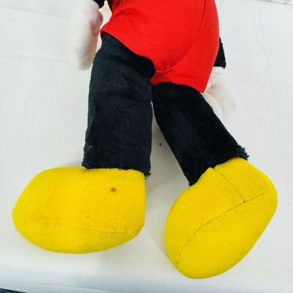 5 for $25| Applause Mickey Mouse Plush Bow Tie Red Overall 17" Stuffed Toy - Picture 6 of 14